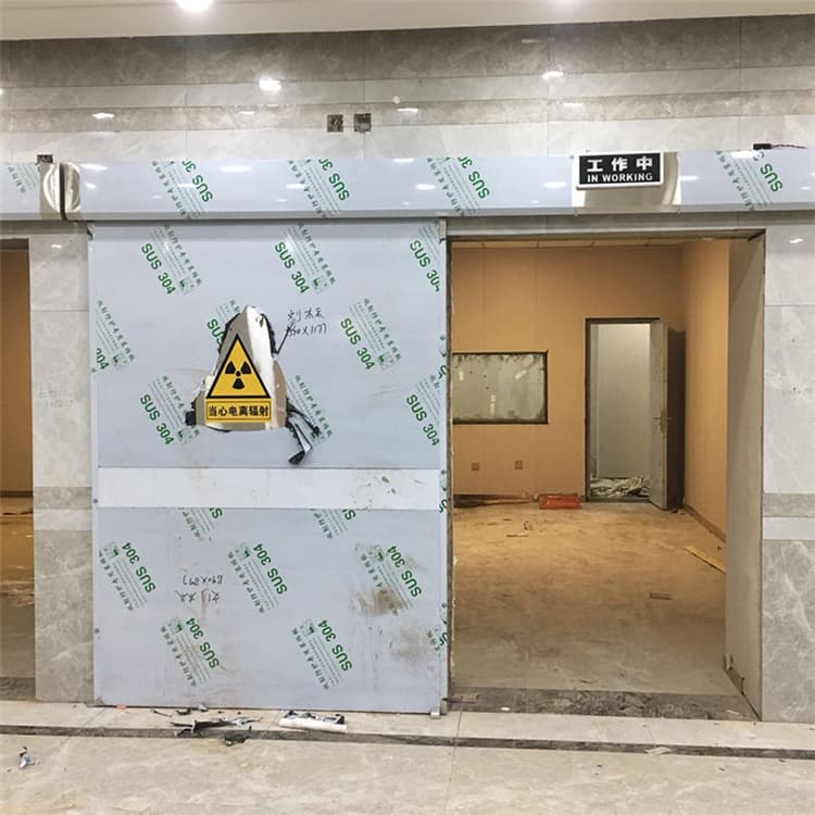 宜昌双扇电动防护铅门